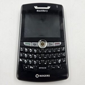 BlackBerry 8800 - Black and Silver Very Rare Smartphone - ROGERS Locked